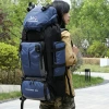 Outdoor hiking bag 90L large capacity water-resistant hiking backpack, camping tent, travel shoulder Specification image